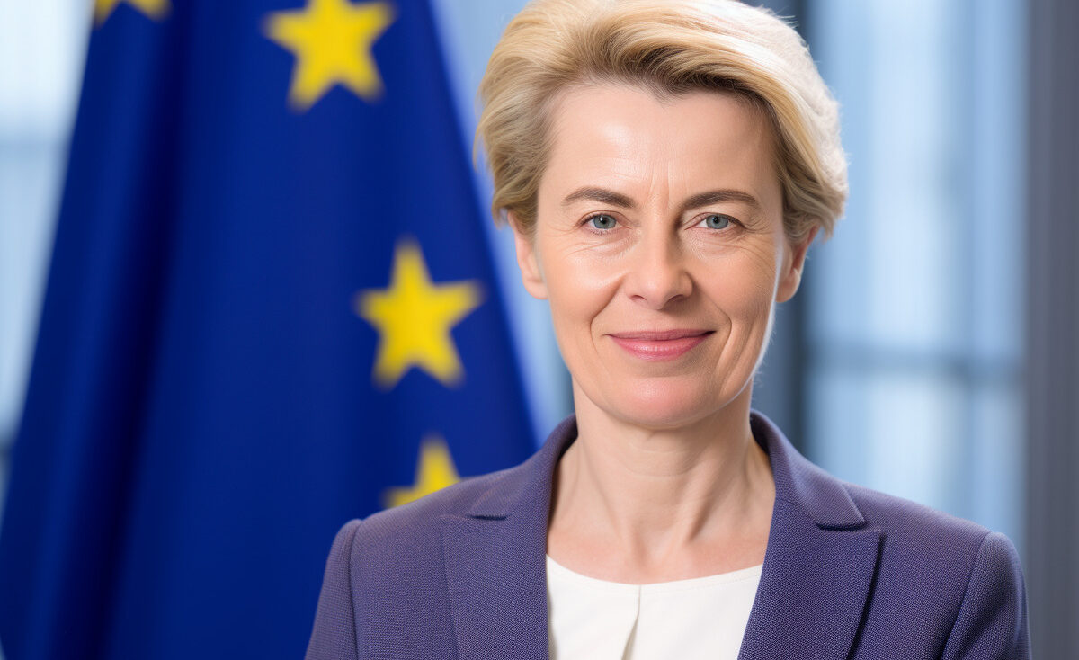 Midjourney Symbolbild ursula von der Leyen